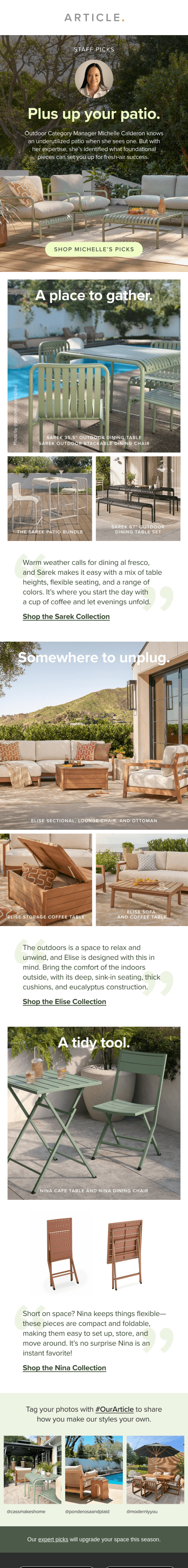 Newsletter preview: Staff picks: Outdoor essentials