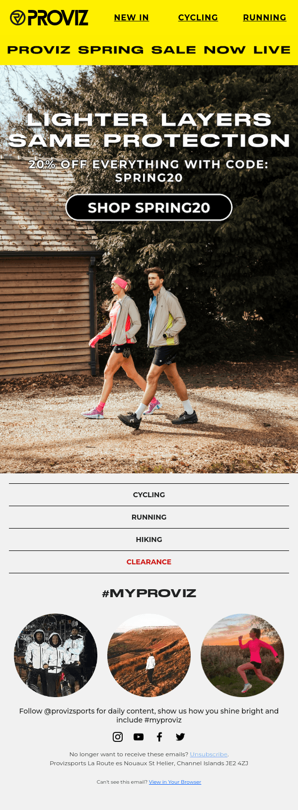 Newsletter preview: Trusted by thousands of runners & cyclists worldwide 🌎