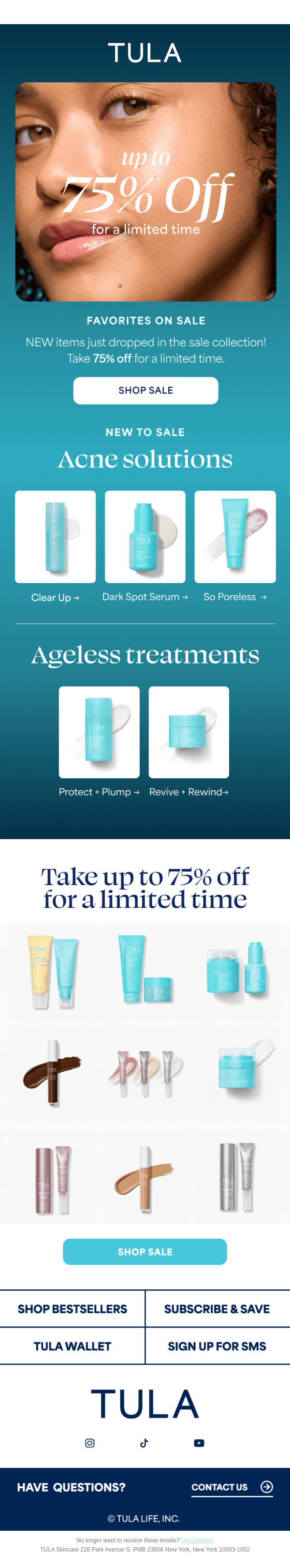 Newsletter preview: Say bye bye bye to dull skin 👋👋👋