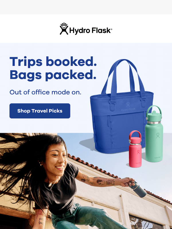 Newsletter preview: Cold drinks. Anywhere you go.