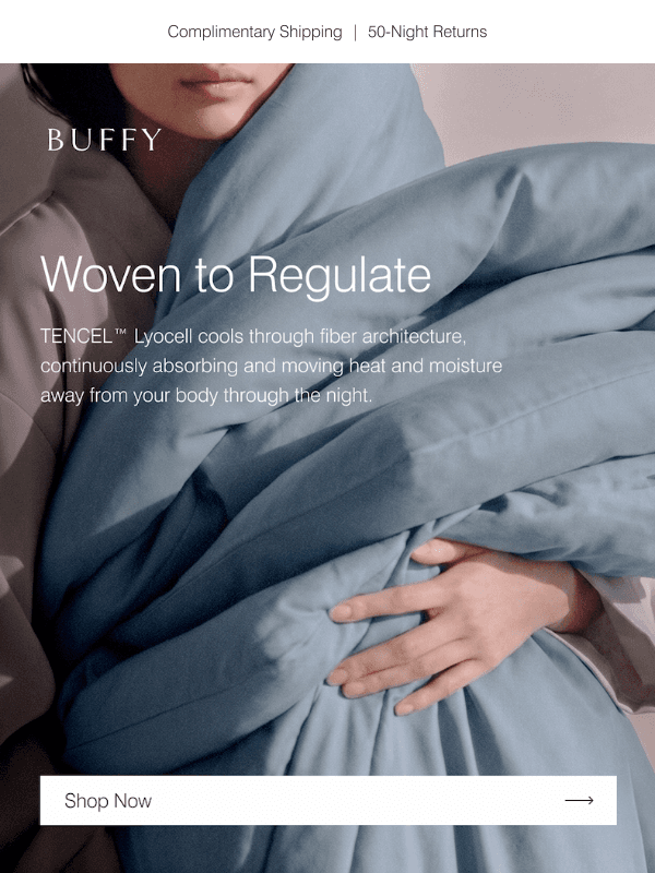 Newsletter preview: Cool, dry, uninterrupted sleep—finally