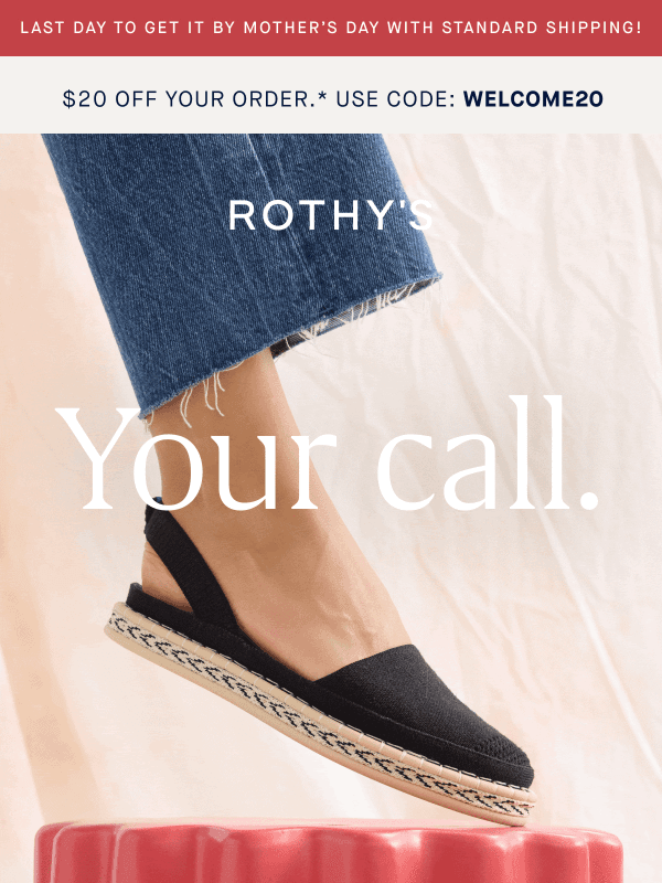 Newsletter preview: The espadrille that’s twice as wearable.