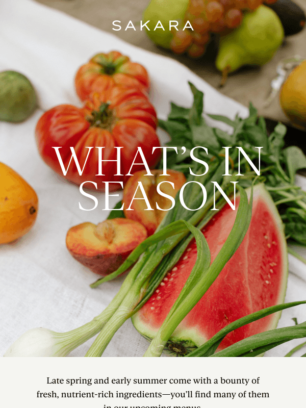Newsletter preview: Eat What’s In Season