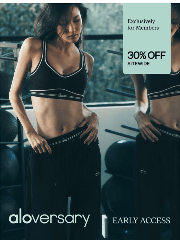Newsletter preview: 30% Off Sitewide: Exclusively for Members