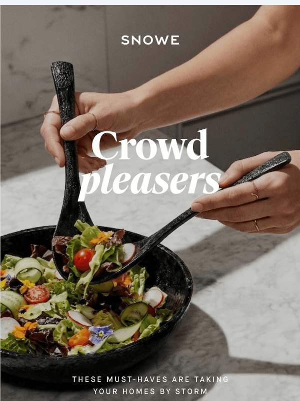 Newsletter preview: Crowd pleasers
