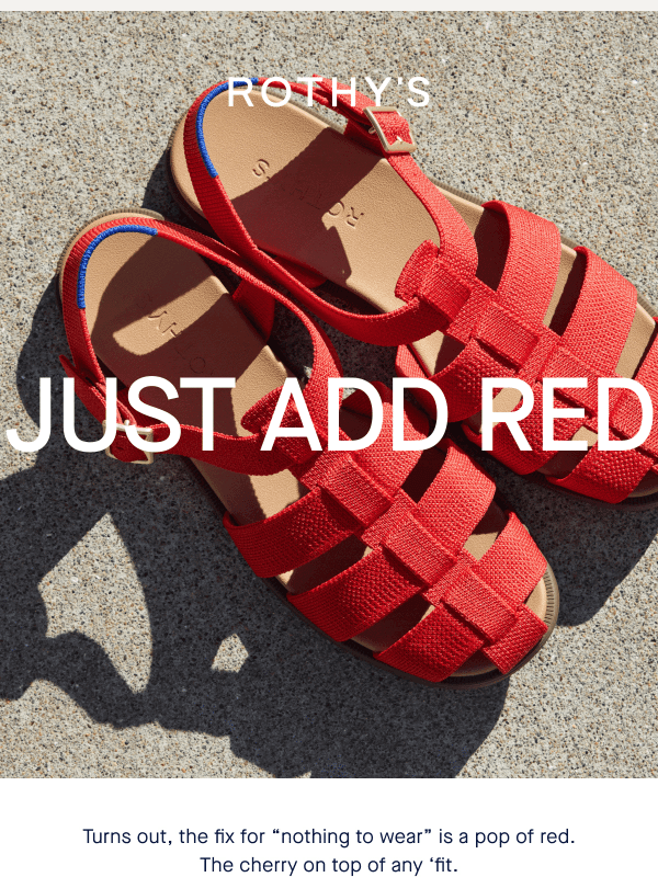 Newsletter preview: RED. HOT. STYLE. ❤️‍🔥