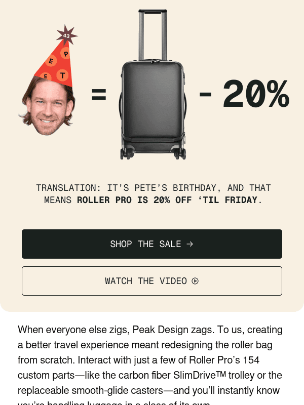 Newsletter preview: Roll out.