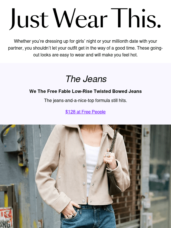 Newsletter preview: Going out tonight? Here’s what to wear