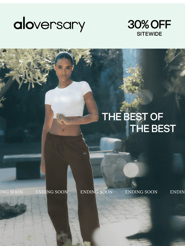 Newsletter preview: ENDS SOON: 30% Off Best Sellers