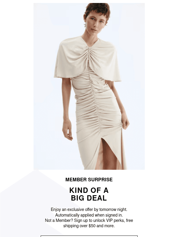 Newsletter preview: A surprise offer is waiting on hm.com