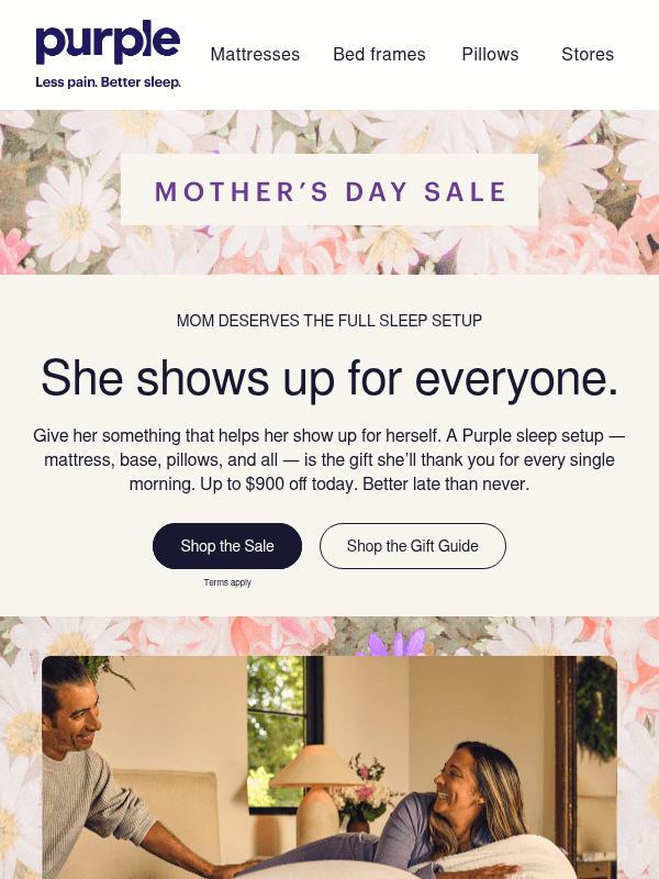Newsletter preview: Give Mom the gift of better sleep