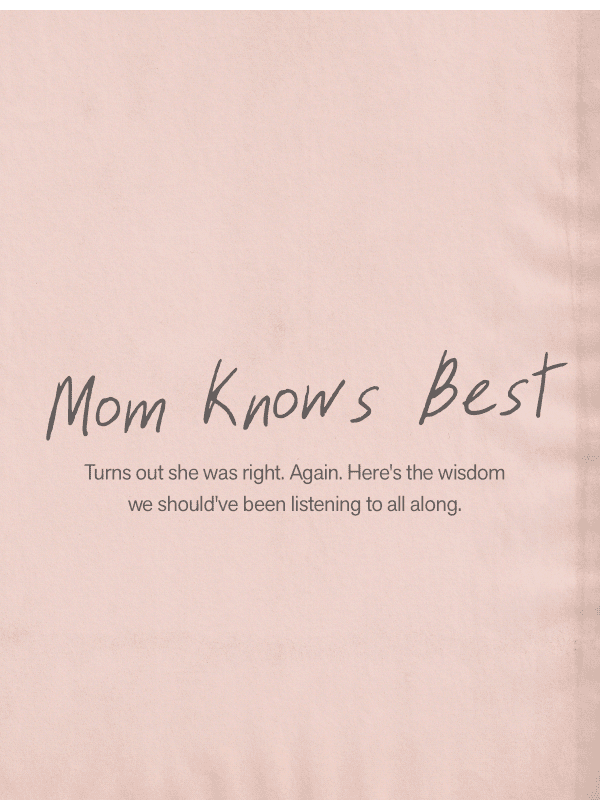 Newsletter preview: Wise Words from Our Moms 🌸