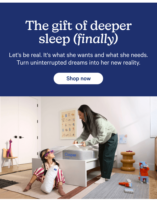 Newsletter preview: Give Mom better nights 💛