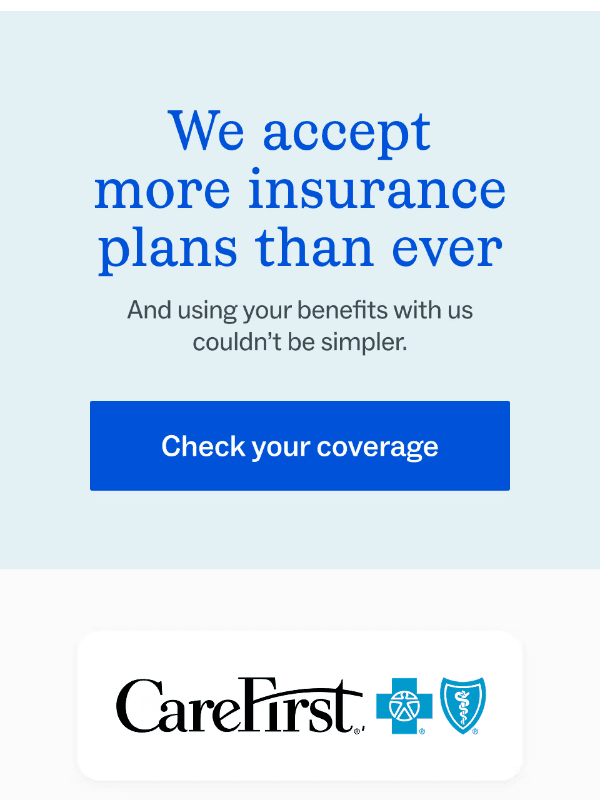 Newsletter preview: Do we take your insurance?