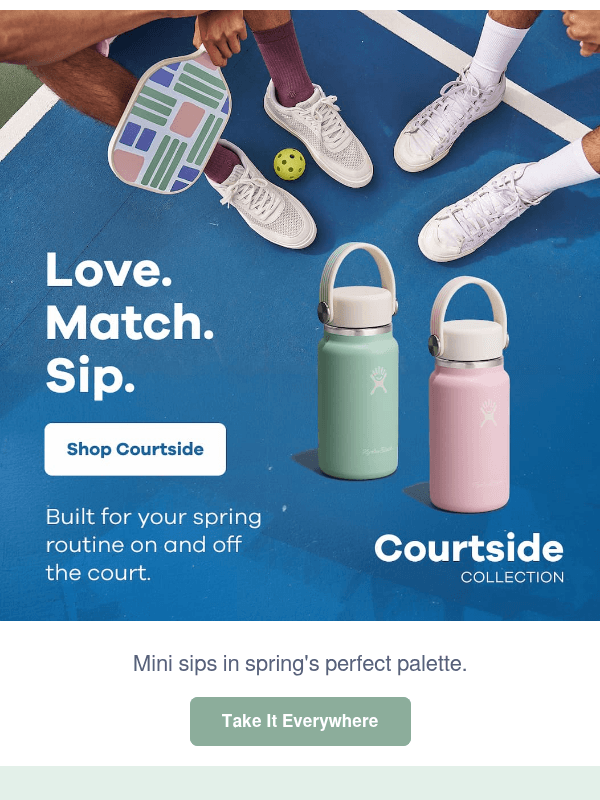 Newsletter preview: Limited Edition Courtside