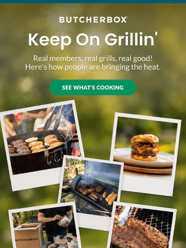 Newsletter preview: 🔥 How our members are grilling…