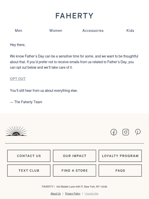 Newsletter preview: We Want to Be Mindful This Father’s Day