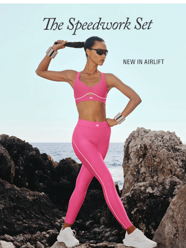Newsletter preview: New Airlift Speedwork Set