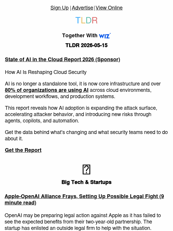 Newsletter preview: Apple vs OpenAI 📱, Netflix AI animation 📺, goal primitives 👨‍💻