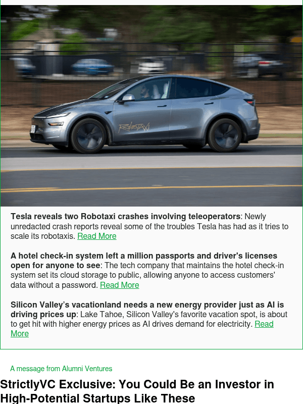 Newsletter preview: Tesla reveals two Robotaxi crashes involving teleoperators