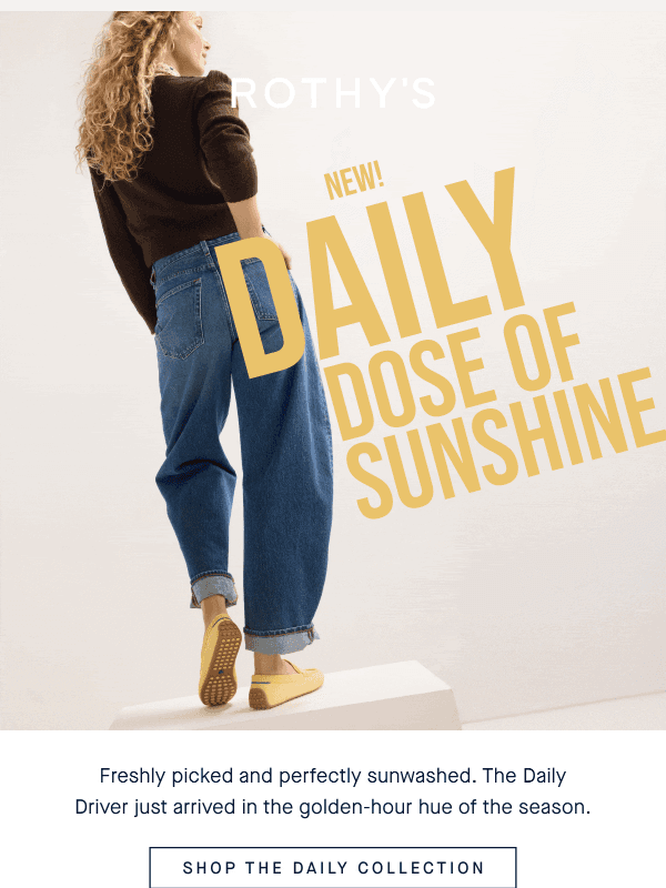 Newsletter preview: The yellow Daily Driver is back!