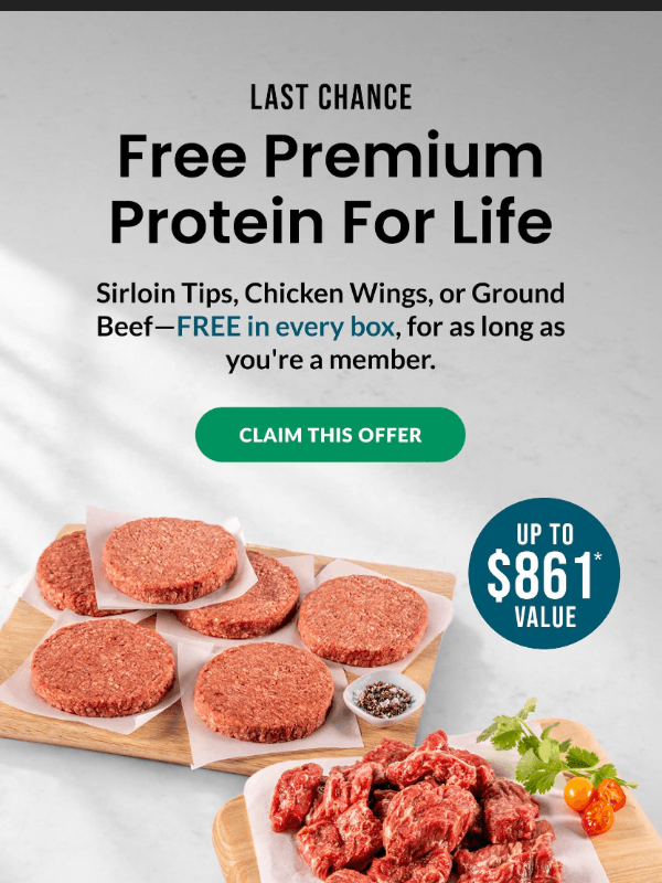 Newsletter preview: 🔥 Claim this NOW OR NEVER.