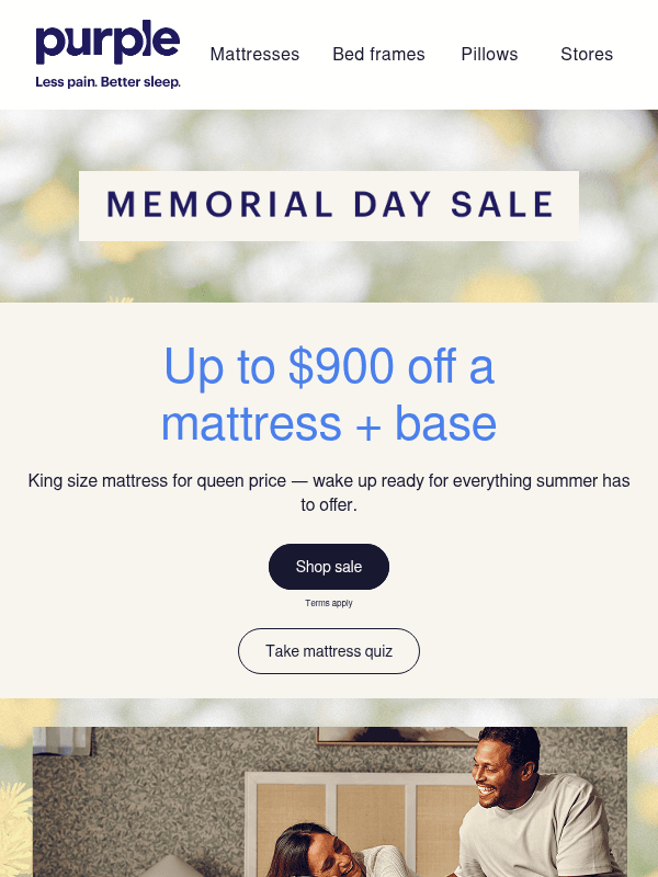 Newsletter preview: 125K+ 5-star reviews. Up to $900 off.