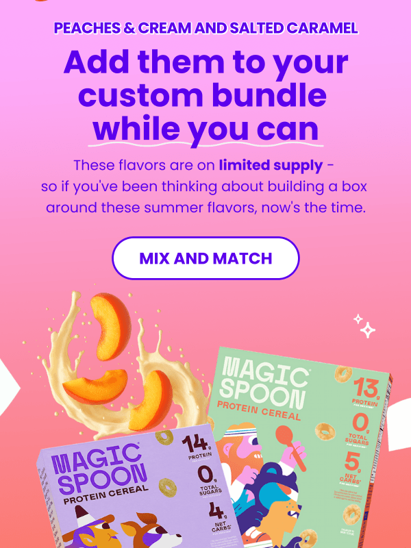 Newsletter preview: Add these summer flavors to your bundle while you can ☀️