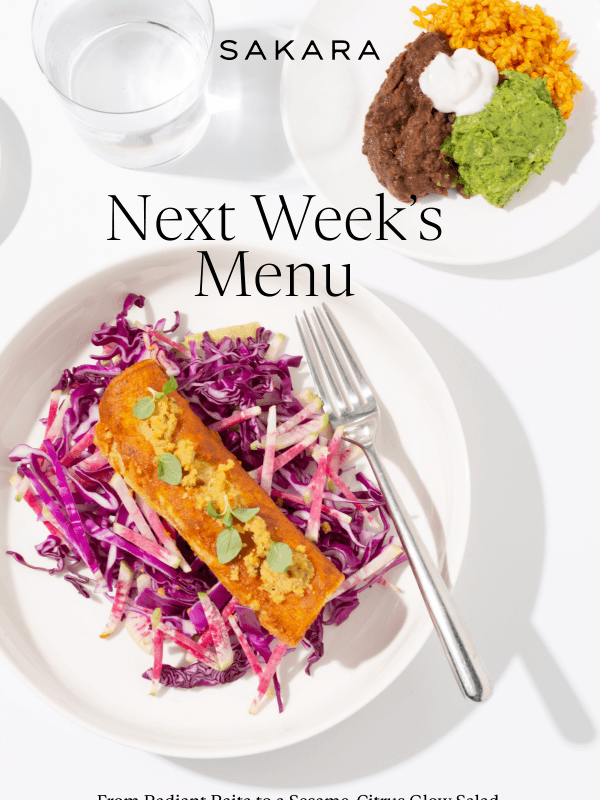Newsletter preview: Peek at Next Week’s Menu