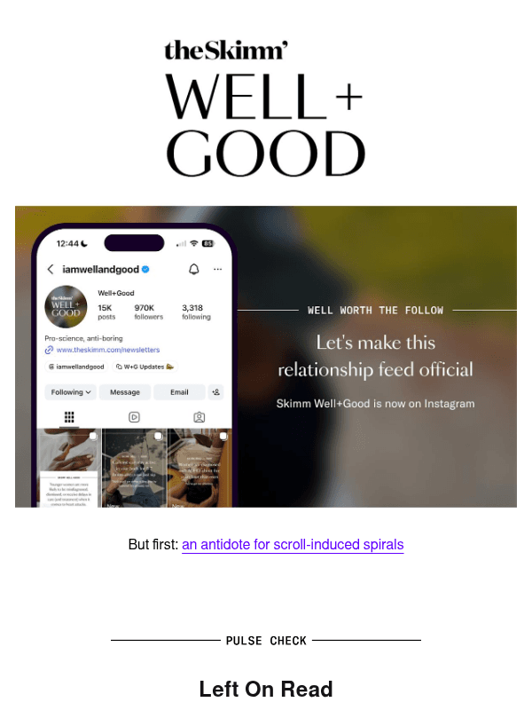 Newsletter preview: “Power peeing” isn't a flex