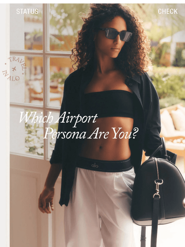 Newsletter preview: Let’s Decode Your Airport Persona