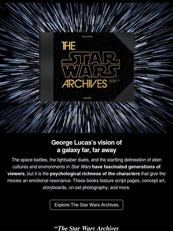 Newsletter preview: The Star Wars Archives