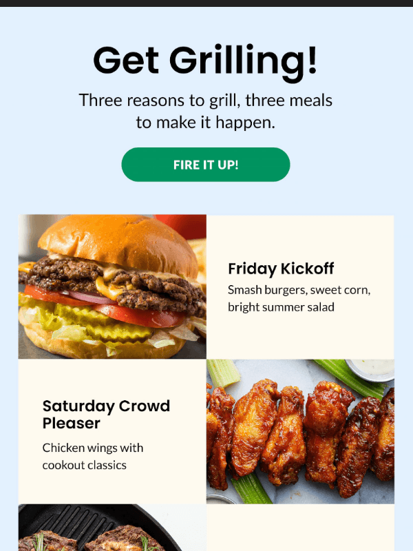 Newsletter preview: 🥩 Plan your Memorial Day cookout!