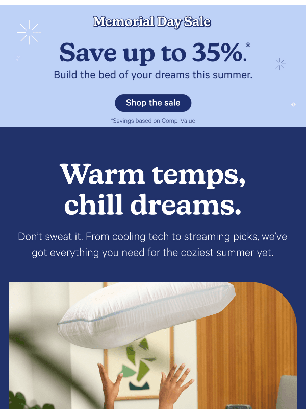 Newsletter preview: Cool dreams, hot deal