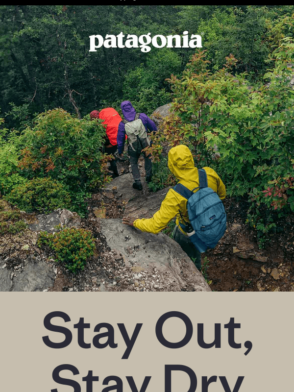 Newsletter preview: Rain jackets that do their job for a long time