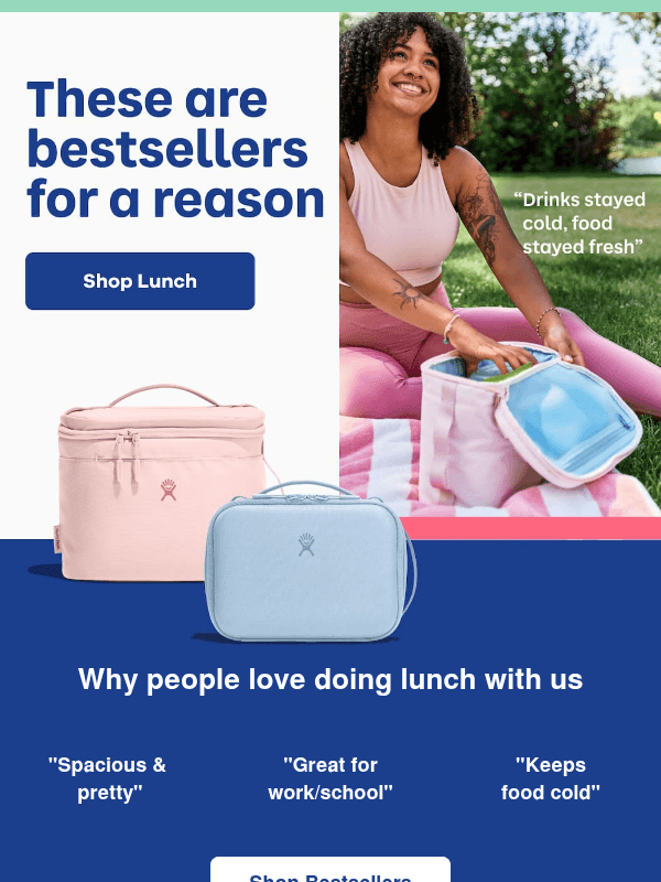 Newsletter preview: "Thanks for making such cool products"