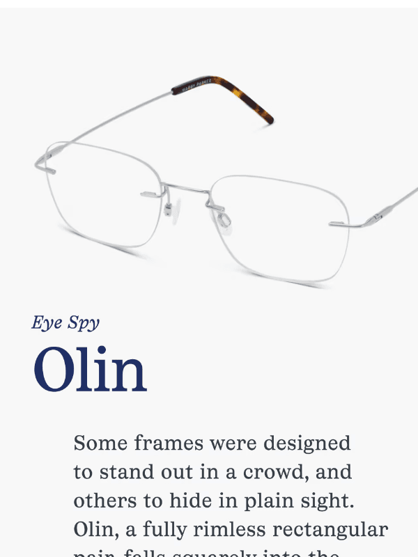 Newsletter preview: A very minimalist frame
