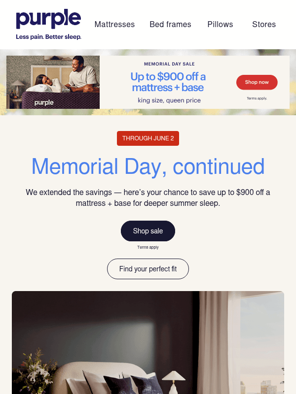 Newsletter preview: Good news: sale extended