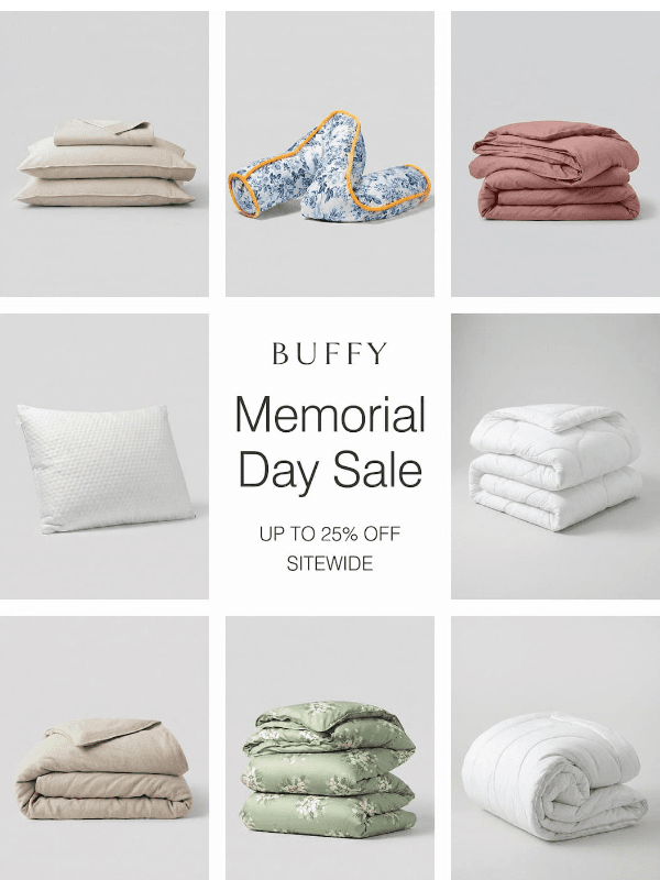 Newsletter preview: Final hours: Up to 25% off ends tonight.