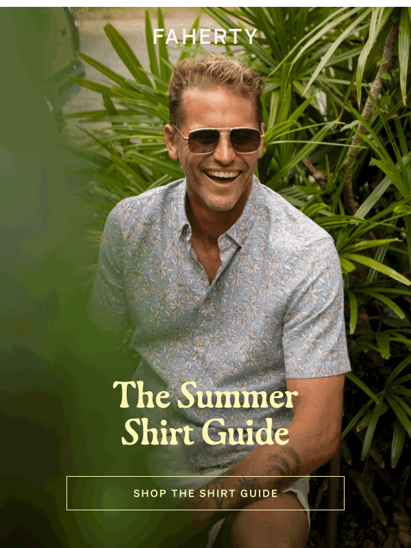 Newsletter preview: Find Your Go-To Summer Shirt