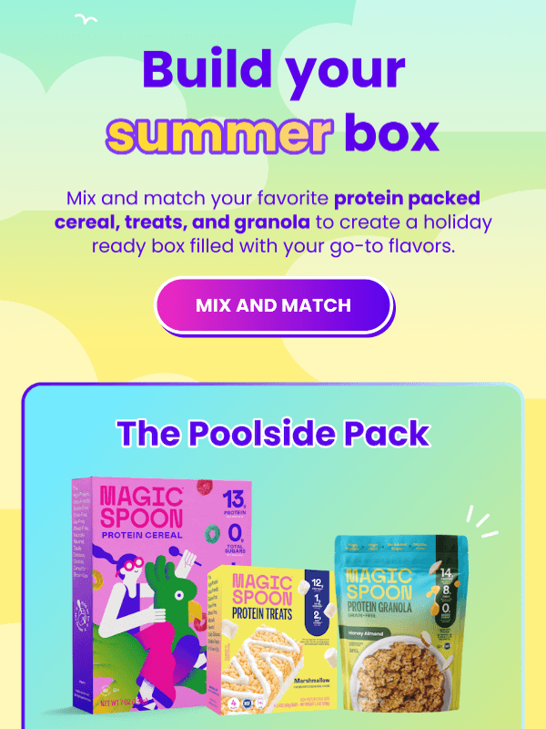 Newsletter preview: Main character summer starts with a protein box ☀️