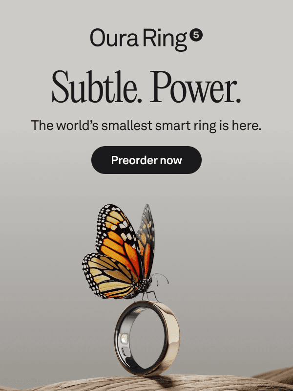 Newsletter preview: The world’s smallest smart ring is here.