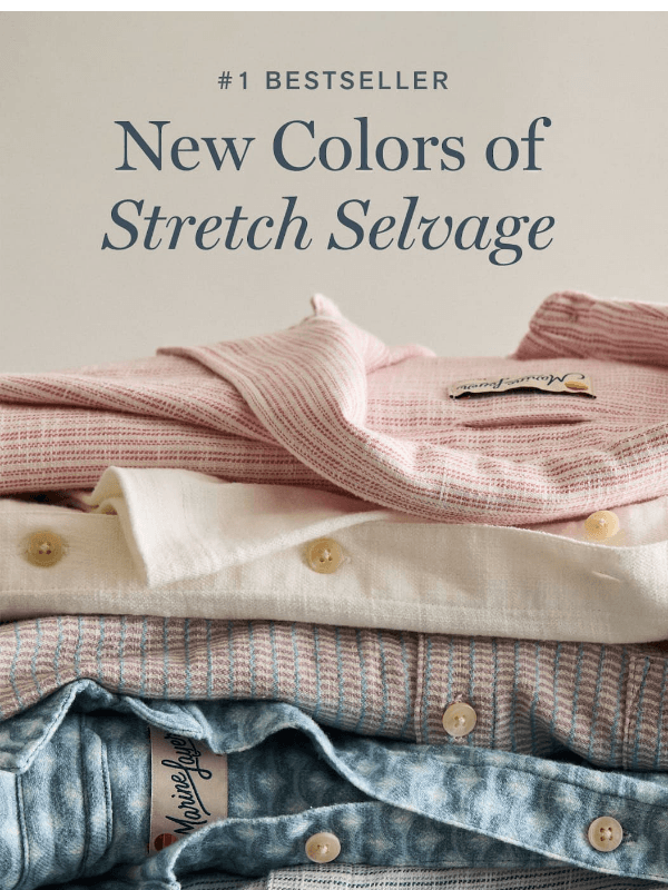 Newsletter preview: 11 Colors. #1 Bestselling Shirt.