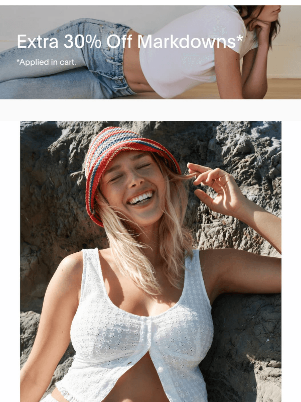 Newsletter preview: New summer tops, jeans, dresses & more