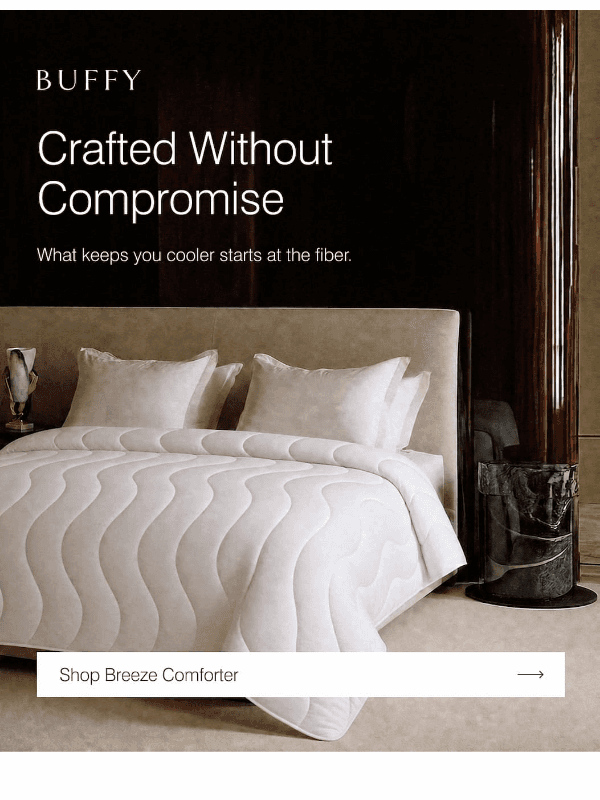 Newsletter preview: The comforter that didn't take the easy route.
