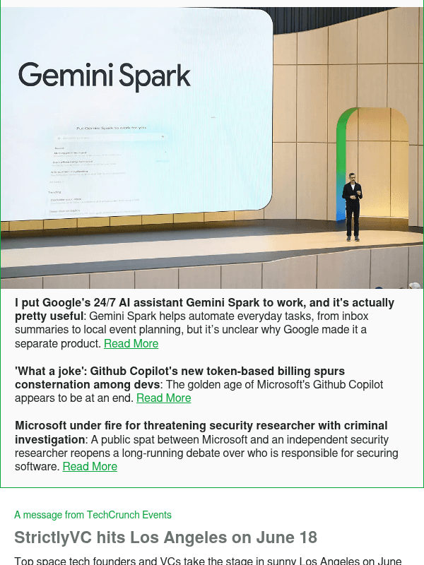 Newsletter preview: I put Google's 24/7 AI assistant Gemini Spark to work, and it's actually pretty useful