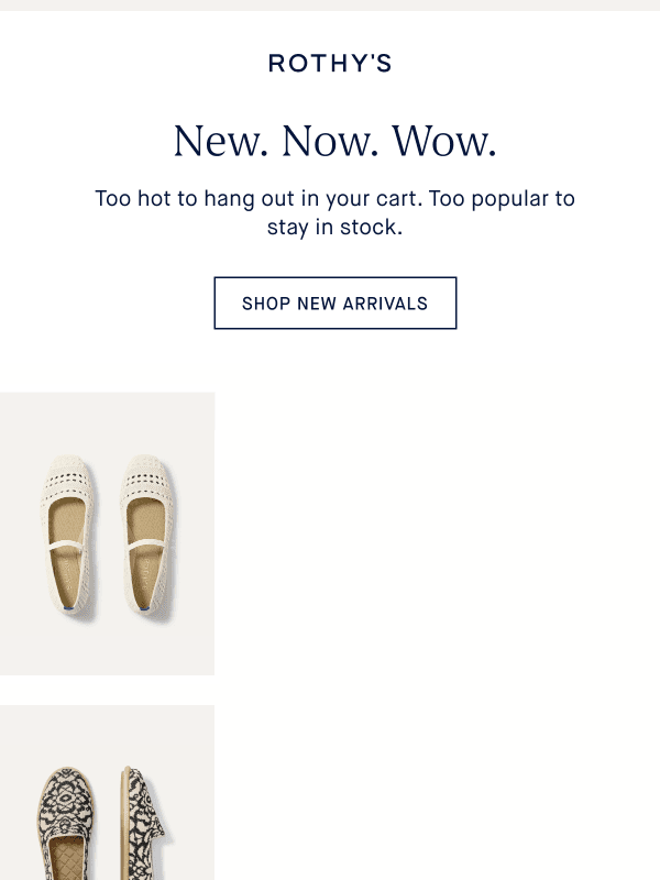 Newsletter preview: ⚡️ New arrivals for Women ⚡️