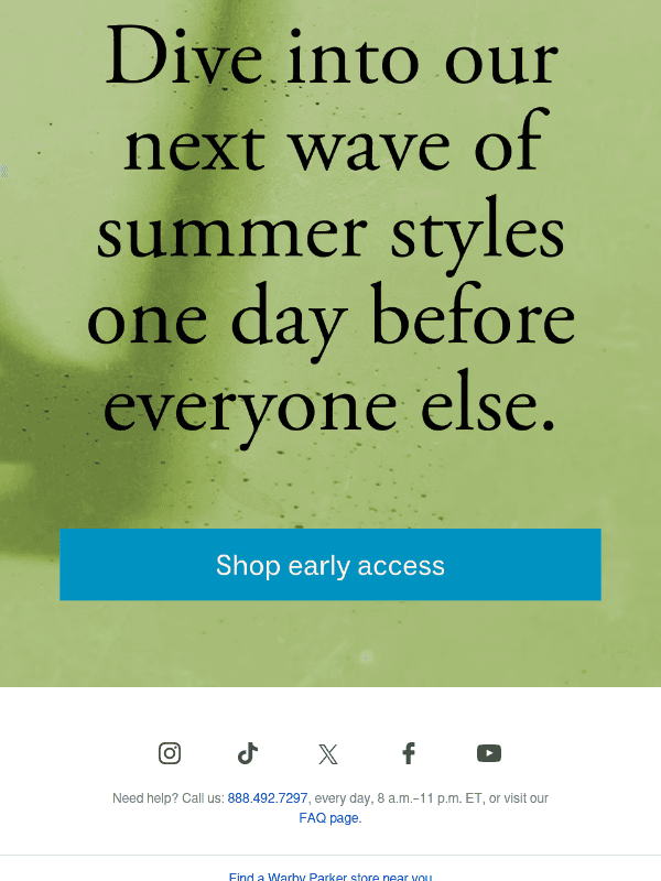 Newsletter preview: You get early access!