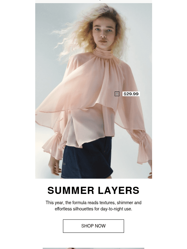 Newsletter preview: Must-have pieces for summer layering