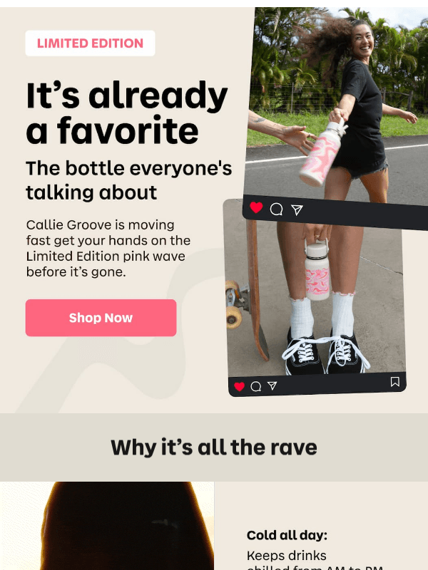 Newsletter preview: Everyone’s grabbing Callie Groove 👀